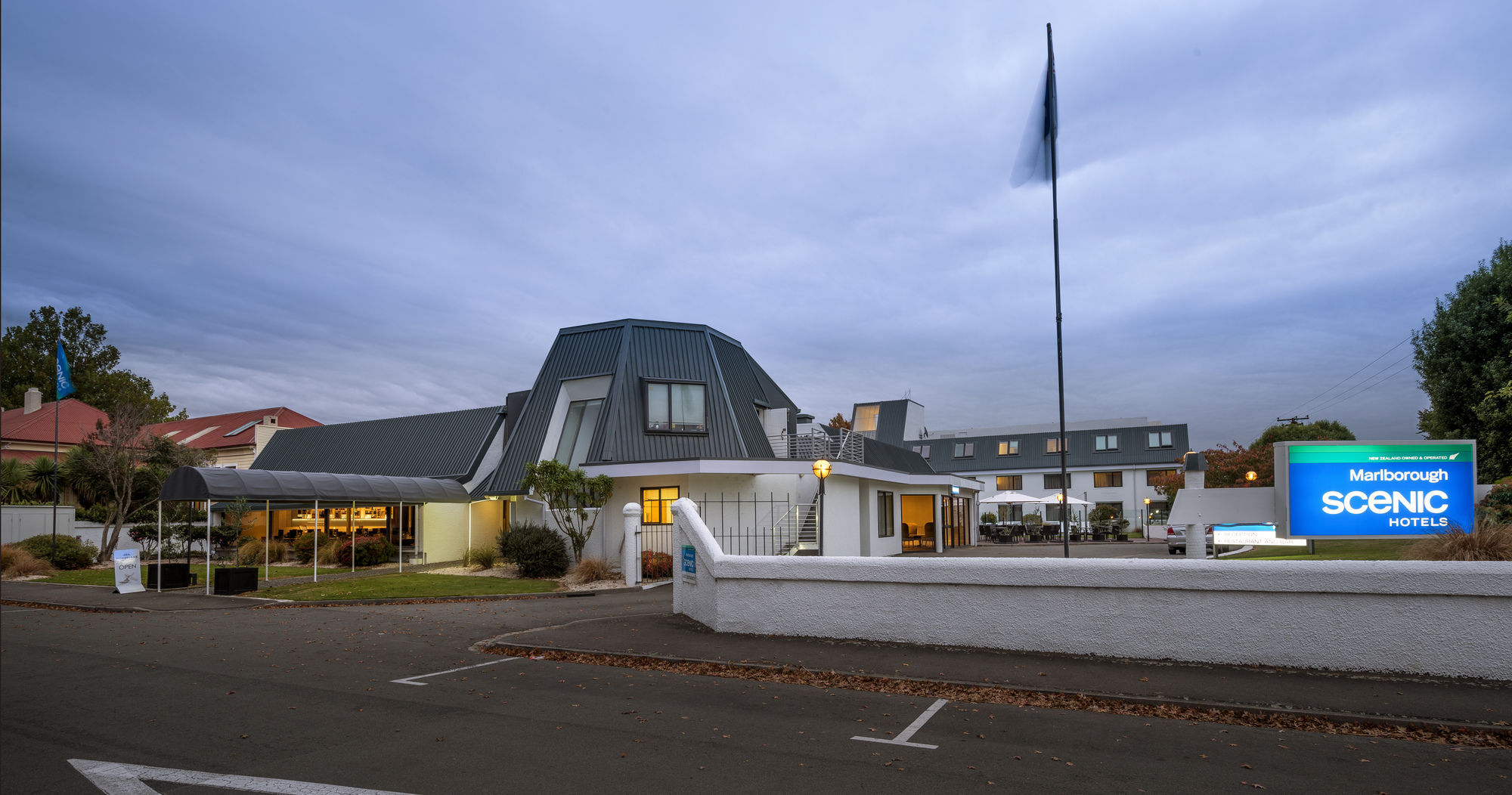 Scenic Hotel Marlborough Blenheim Exterior foto